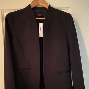 J. Crew Going Out Blazer black twill size 10 tall
